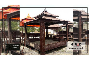 آلاچیق حصیری کد P-08